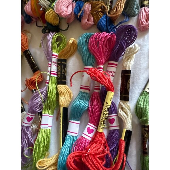 DMC Embroidery Floss Collection Assorted Colors 100% Cotton 50+ Craft Thread Fo - Picture 10 of 16